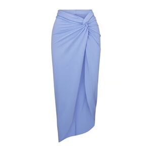 NWT SKIMS SWIM SARONG SKIRT - PERIWINKLE